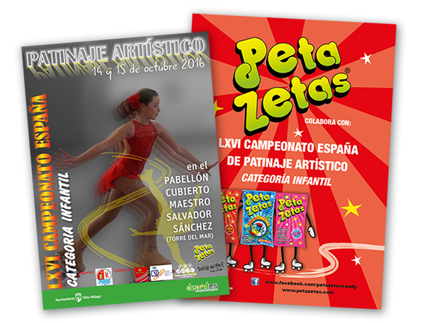Peta Zetas colabora con el LXVI Campeonato de España de Patinaje Artístico en Categoría Infantil